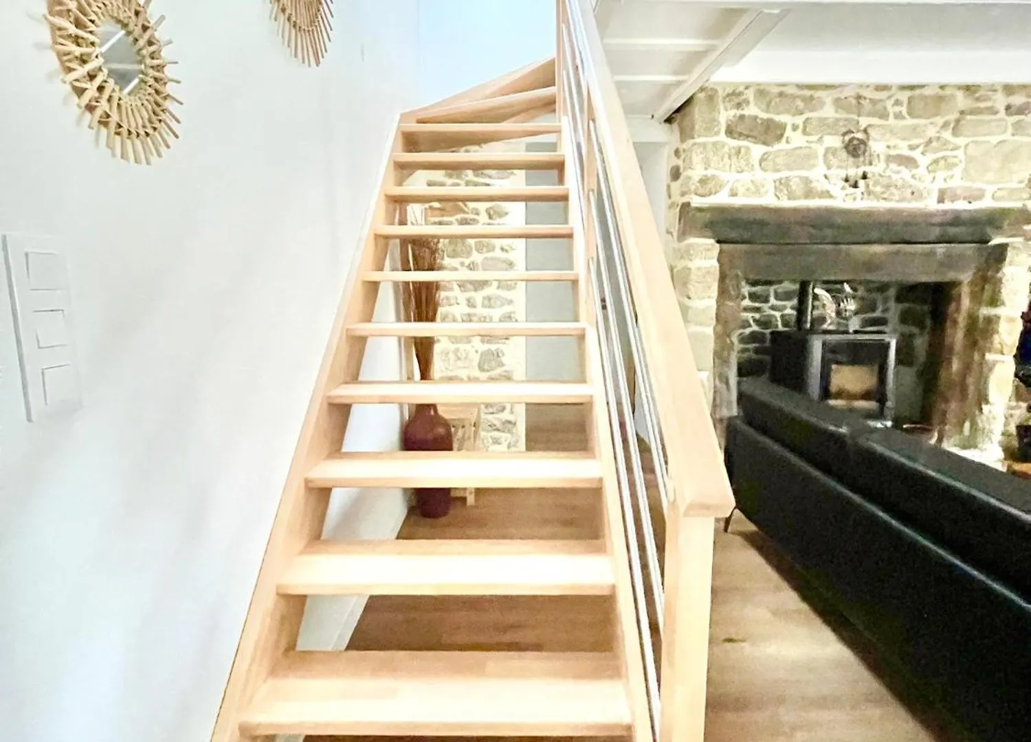 Riantec- Ti Gwenvael - Grande Maison Avec Baby Foot Et Terrain Clos 0*, Riantec Frankreich