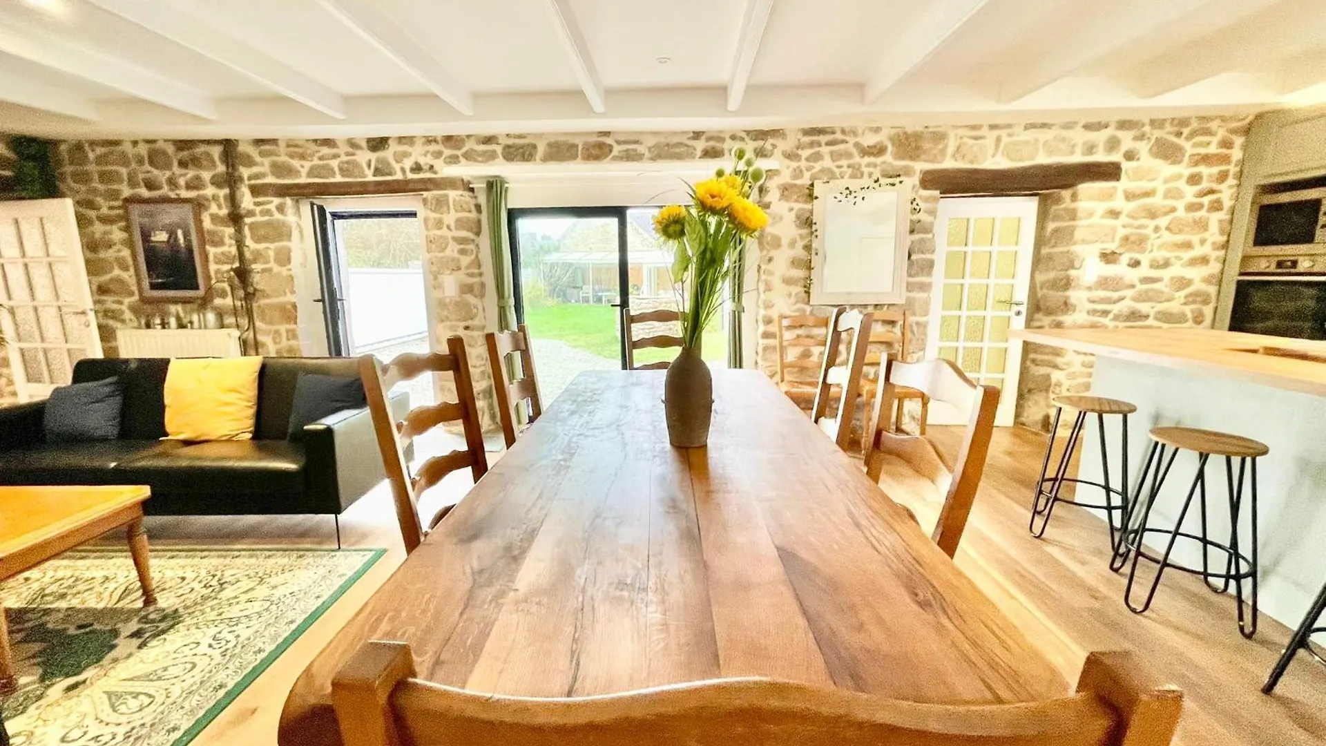 Ferienhaus Riantec- Ti Gwenvael - Grande Maison Avec Baby Foot Et Terrain Clos