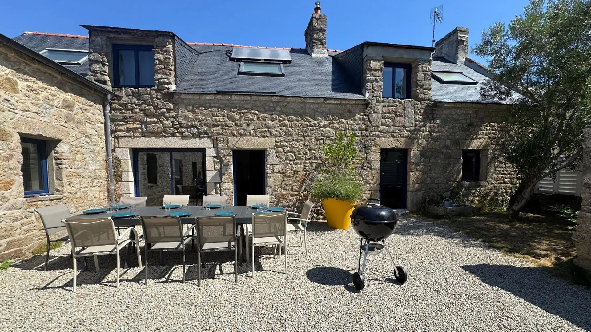 Riantec- Ti Gwenvael - Grande Maison Avec Baby Foot Et Terrain Clos Ferienhaus Riantec